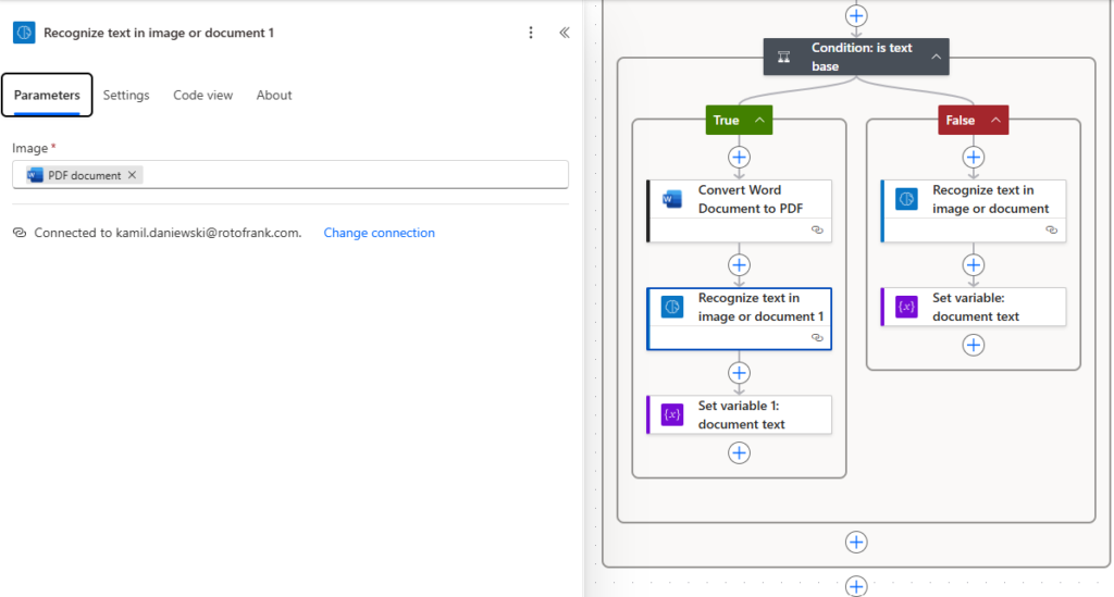 Power Automate – architektura OCR w agencie AI obsługująca dokumenty PDF i DOCX